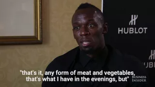 Usain Bolt's Diet