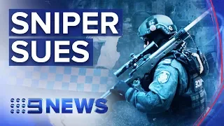 Police sniper sues force over Lindt cafe siege | Nine News Australia