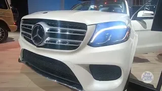 2019 Mercedes GLS 550 - Exterior and Interior Walkaround - 2018 LA Auto Show