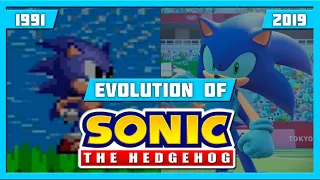 EVOLUTION OF SONIC THE HEDGEHOG GAMES (1991-2019)