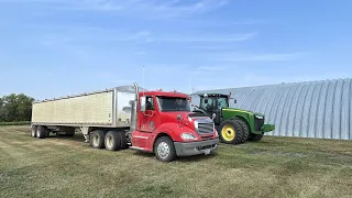 Dirigindo caminhão aqui na Dakota do Norte - EUA