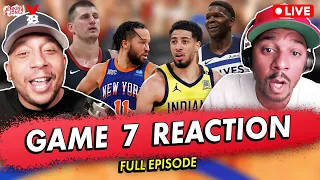 Game 7 reactions: Timberwolves SHOCK Nuggets & Pacers stun Knicks w/ Claire De Lune