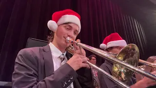 POV: 2nd trombone plays Sleigh Ride, but you can only hear trombone 1