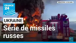 Ukraine : série de missiles russes tirés contre différents points • FRANCE 24