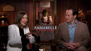 Interview Patrick Wilson & Vera Farmiga  ANNABELLE COMES HOME Sub