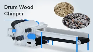 Wood Chipper Machine | Practical demonstration of new pre-shipment！