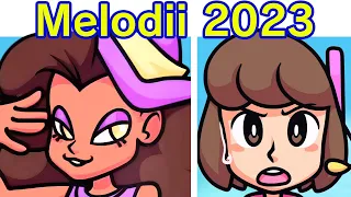 Scratchin' Melodii (SAGE 2023 Demo): All Songs + Game Over Animations (Cute Rhythm Game HD)