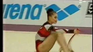 Alina Kabaeva RUS rope EC Budapest 1999 AA Final