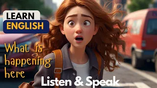 "Mishaps of the day"| Improve your English | English listening skills - Speaking skills