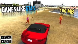 Top Games Like GTA 5 For Android Under 100 mb | games like gta 5 for android under 100mb 2021