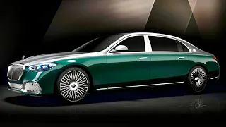 Новый MERCEDES-MAYBACH S-CLASS 2021 - разные ЦВЕТА, опции и детали