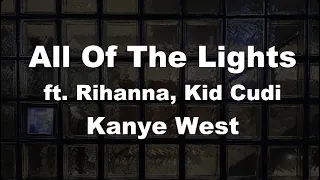 Karaoke♬ All Of The Lights ft. Rihanna, Kid Cudi - Kanye West 【No Guide Melody】 Instrumental