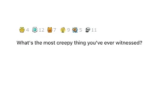 What is the most disturbing thing you've ever witnessed? | AskReddit