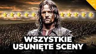 WSZYSTKIE SCENY WYCIĘTE Z WŁADCY PIERŚCIENI