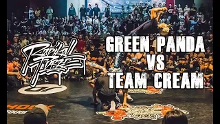 RADIKAL FORZE JAM 2019 | TOP 8 BBOY 4vs4 | GREEN PANDA vs TEAM CREAM