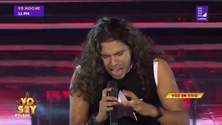 Imitador de Fher de Maná canta Clavado en un bar en Concierto de Yo Soy | 4 julio del 2019 HD