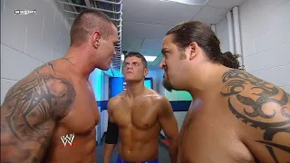 Cody Rhodes & Manu confronts Randy Orton Backstage! 11/03/2008