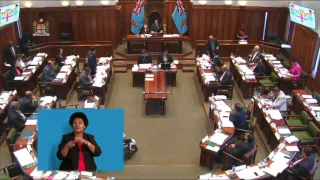 Fijian Attorney-General informs Parliament on the High School and University Budget Consultations