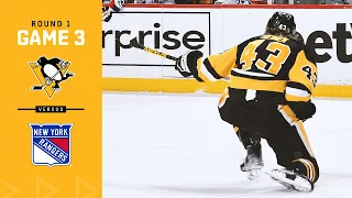 GAME RECAP: Penguins vs. Rangers, Game 3 (05.07.22) | Scoring Throughout the Lineup