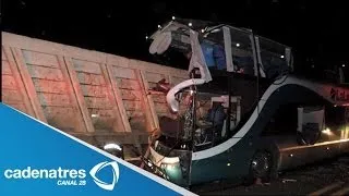 Impactante accidente deja 8 personas muertas en autopista siglo 21