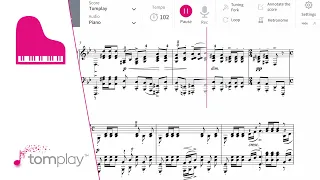 Rachmaninoff: 10 Preludes, Opus 23 - No. 5 Alla marcia - Piano Sheet Music