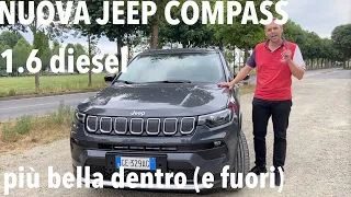 Jeep Compass restyling: più bella dentro, con interni totalmente nuovi e frontale ridisegnato