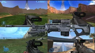 Halo Sniper Rifle Evolution 2001-2021 | Xbox Series X | 4K UHD 60 FPS