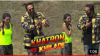 Tejasswi Prakash and Rohit shetty masti in kkk10 #tejaswiprakash #kkk10 #rohitshetty #naagin6 #new