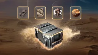 Opening 26 Dune containers WoT Blitz