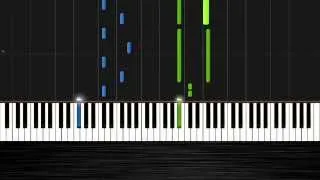 Sia - Chandelier - Piano Tutorial by PlutaX - Synthesia