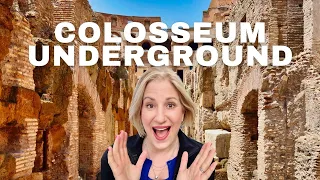 Visit The Colosseum Underground For A Once In A Lifetime Experience!