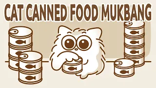 고양이 통조림 먹방 Cat Canned Food Mukbang│meme