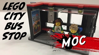 LEGO City MOC Bus Stop - Add Detail to the Town Bus Station Set (60154) - Plus Lego Tip of the Day!