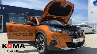 Peugeot 2008 NEW Allure 2021 (walk-through), interior, exterier, boot space, dimensions