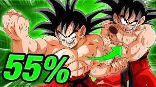 I'M BLOWN AWAY! 23RD WORLD TOURNAMENT GOKU IS INCREDIBLE EVEN AT 55%! (Dokkan Battle)