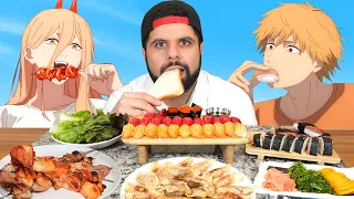 I Ate Only Chainsaw Man Food For 24 Hours