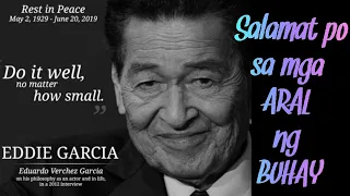 WHAT I LEARNED FROM MR. EDDIE GARCIA