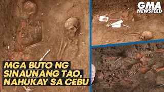 Mga buto ng sinaunang tao, nahukay sa Cebu | GMA News Feed