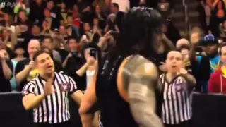 Roman reigns returns and brutally assaults triple h   WWE Raw 14 3 2016