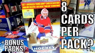 13/14 Upper Deck Series 1 Hockey Jumbo Young Guns Retail Blaster Box Break + Pinnacle Hobby Packs