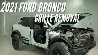 2021 Ford Bronco Grille Removal | Bronco How-to Ep. 7 | Bronco Nation