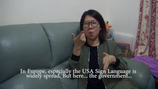 The forgotten voice in Hong Kong – Sign Language 被遺忘之聲－手語