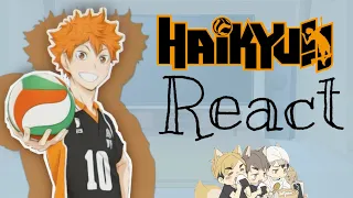 Team Inarizaki reaction to Hinata Shoyo //AtsuHina// Haikyuu