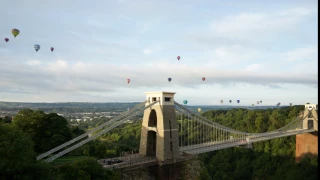 Bristol Balloon Fiesta 11 August 2017 Morning Flight