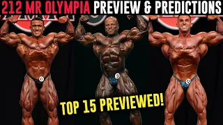 212 Mr Olympia Preview & Predictions 2021 | + We pay tribute to George Peterson