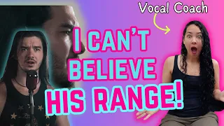 😱Vocal Coach Reacts to Metal singer performs "Amazing Grace"