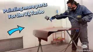 VL Turbo Respray, front end panels are painted!