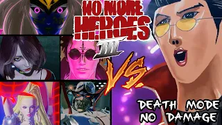 No More Heroes 3 - All Bosses (Death Mode / No Damage)