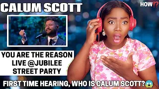 SINGER REACTS | FIRST TIME HEARING Calum Scott - You Are The Reason REACTION!!! | OH MINE 😱💝