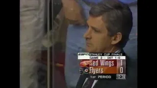 1997 Stanley Cup Final Detroit Red Wings vs Philadelphia Flyers Game 2